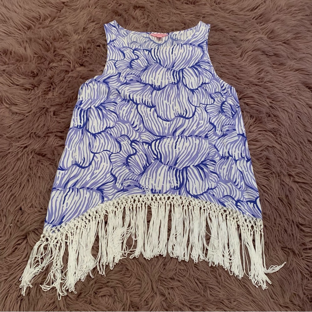 Lilly Pulitzer Fringe Tank